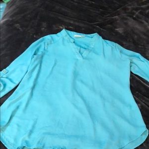 Sea foam green baggy shirt